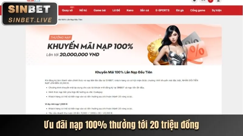 Tiền thưởng chào mừng cho người chơi mới cá cược thể thao tại ff168 hiện đang mở